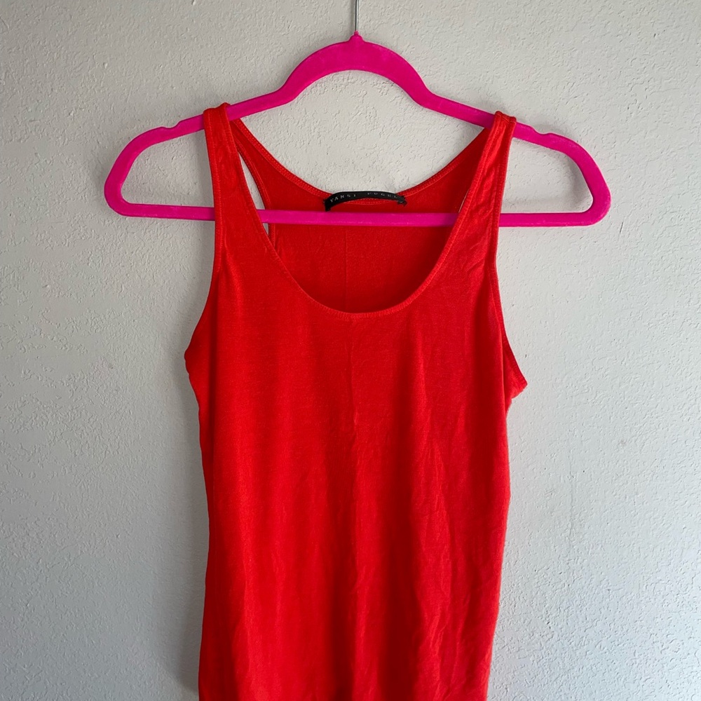 Yansi Fugel Red Tank Top